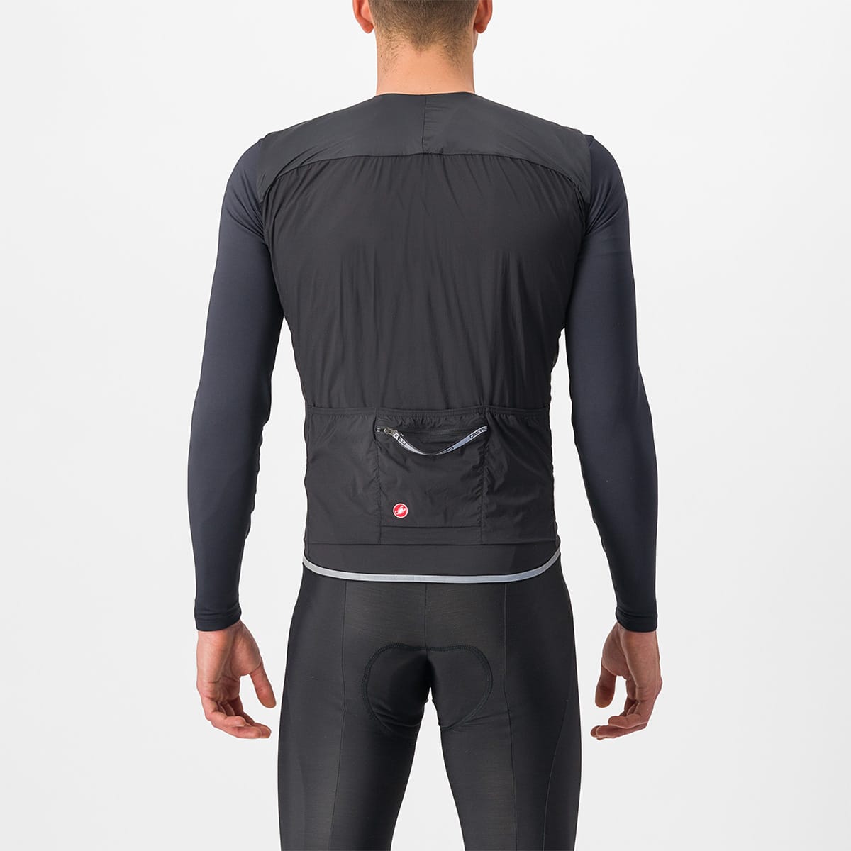 CASTELLI FLY Chaqueta sin mangas Negro