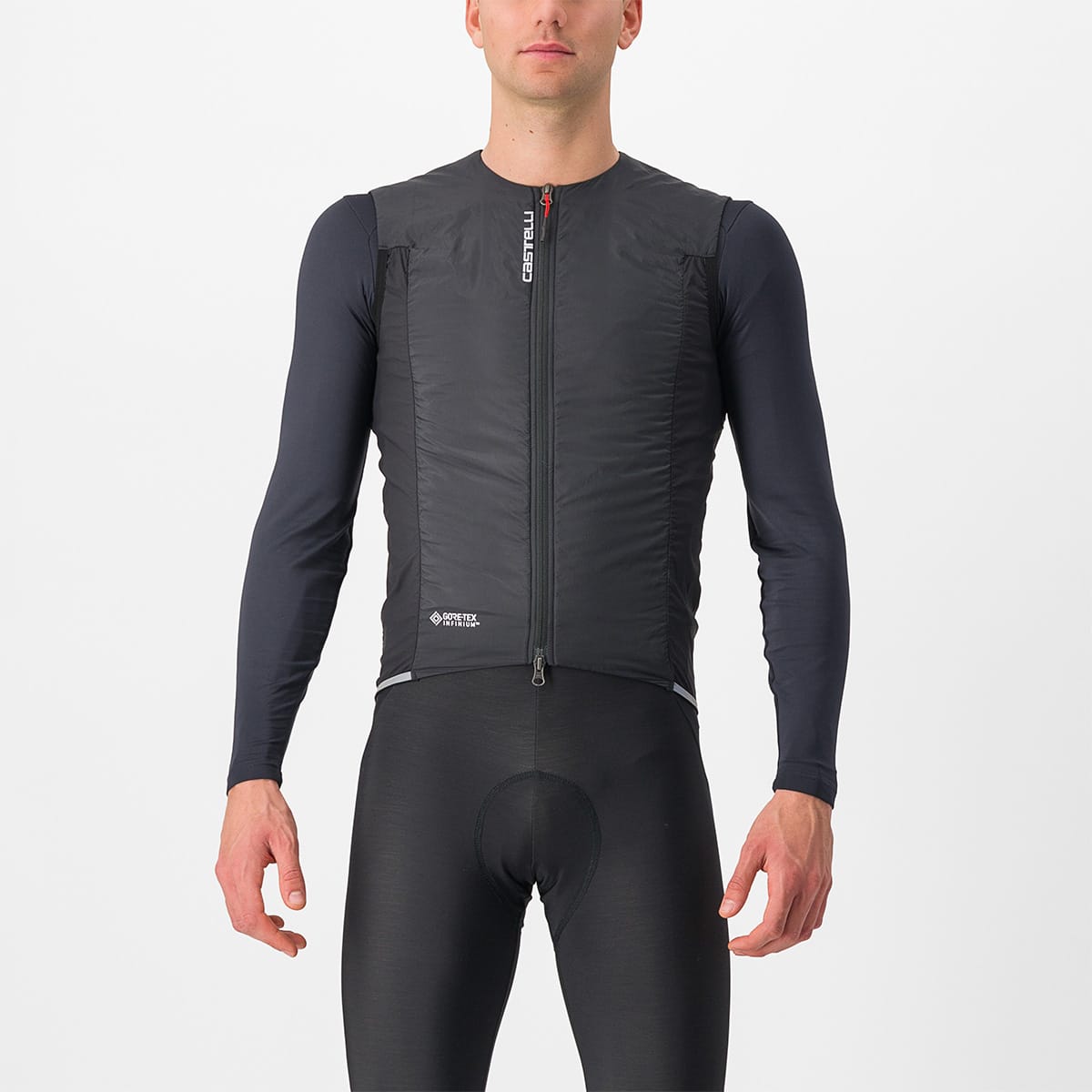CASTELLI FLY Chaqueta sin mangas Negro
