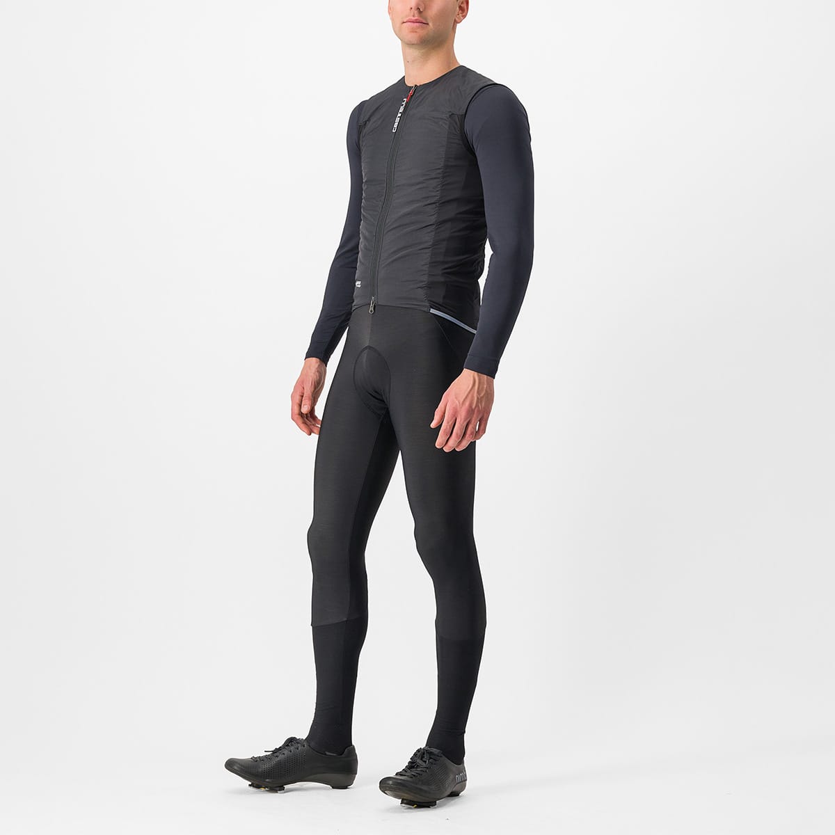 CASTELLI FLY Chaqueta sin mangas Negro