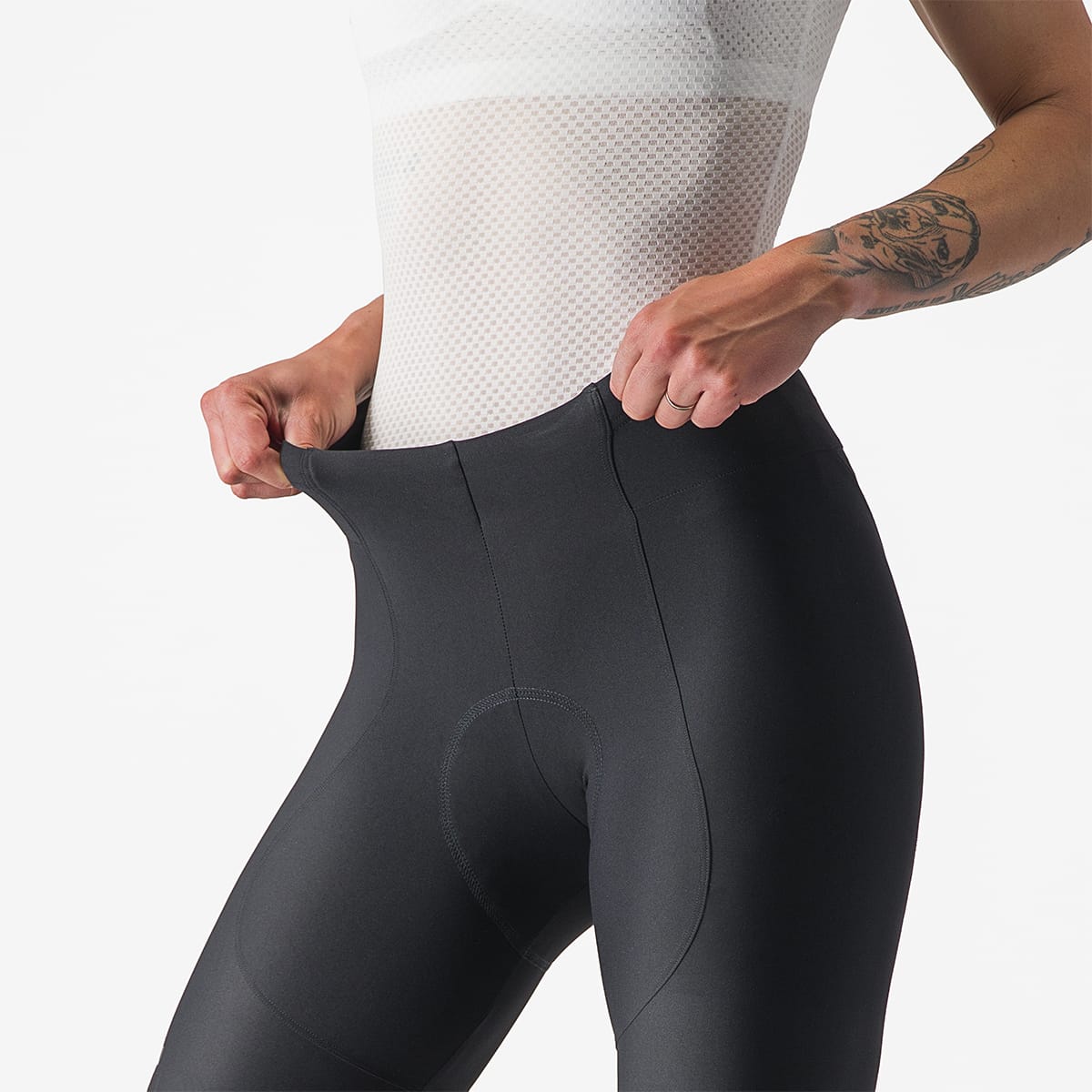 Pantalón Corto CASTELLI ESPRESSO Mujer, Negro