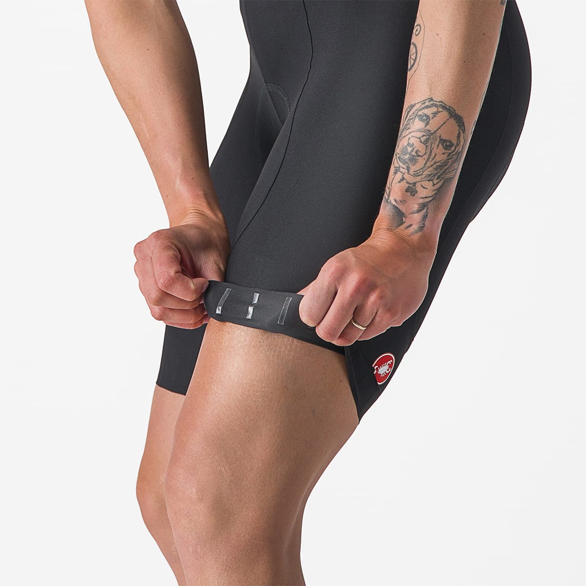 Pantalón Corto CASTELLI ESPRESSO Mujer, Negro