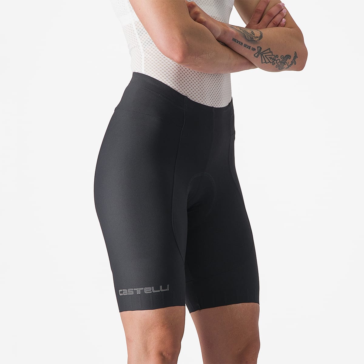Pantalón Corto CASTELLI ESPRESSO Mujer, Negro