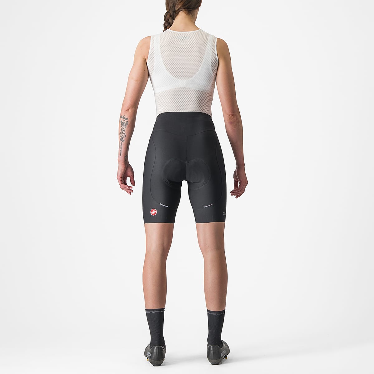 Pantalón Corto CASTELLI ESPRESSO Mujer, Negro