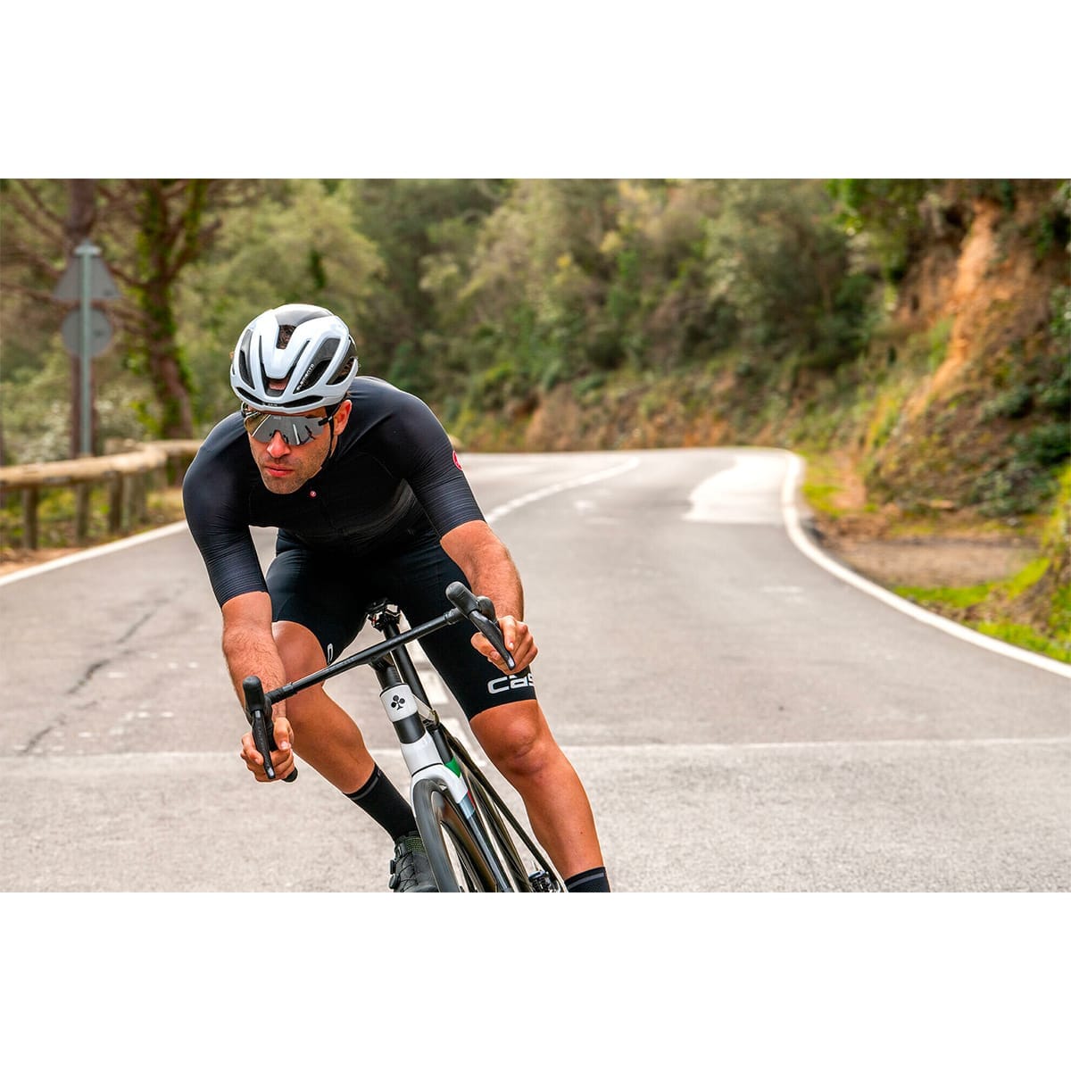 Casco de carretera KASK ELEMENTO Blanco