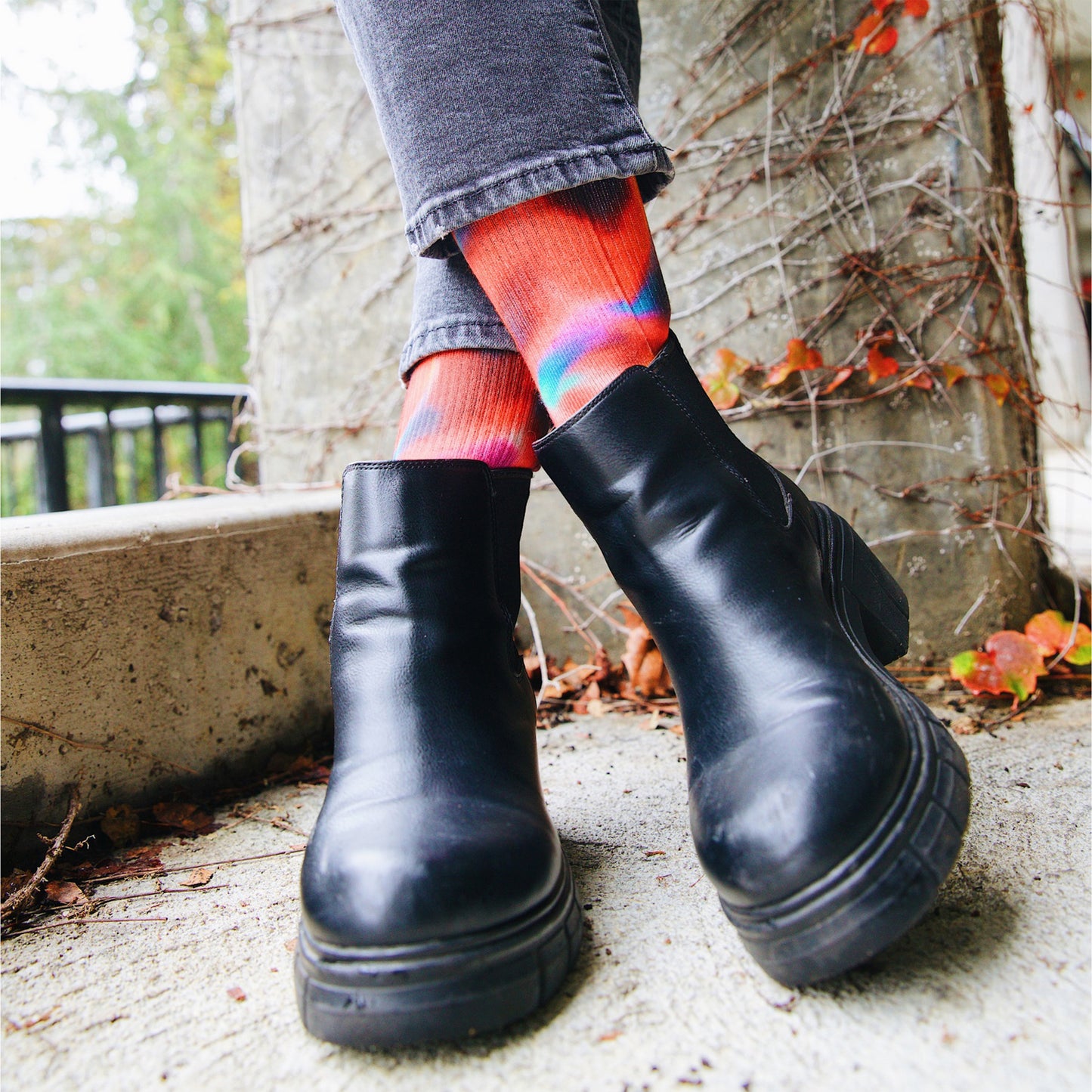 Calcetines MERGE4 DJB RED WATER