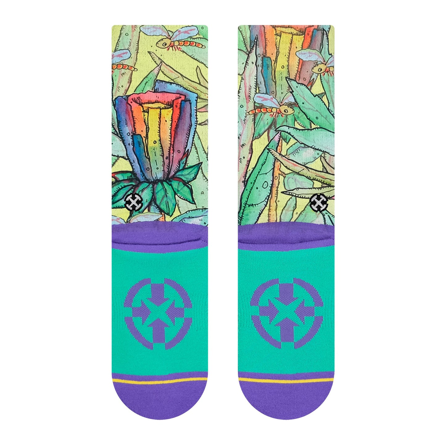 Calcetines MERGE4 OTIS RAINBOW FLOWER