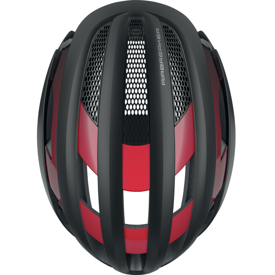 Casco de carretera ABUS AIRBREAKER Negro/Rojo