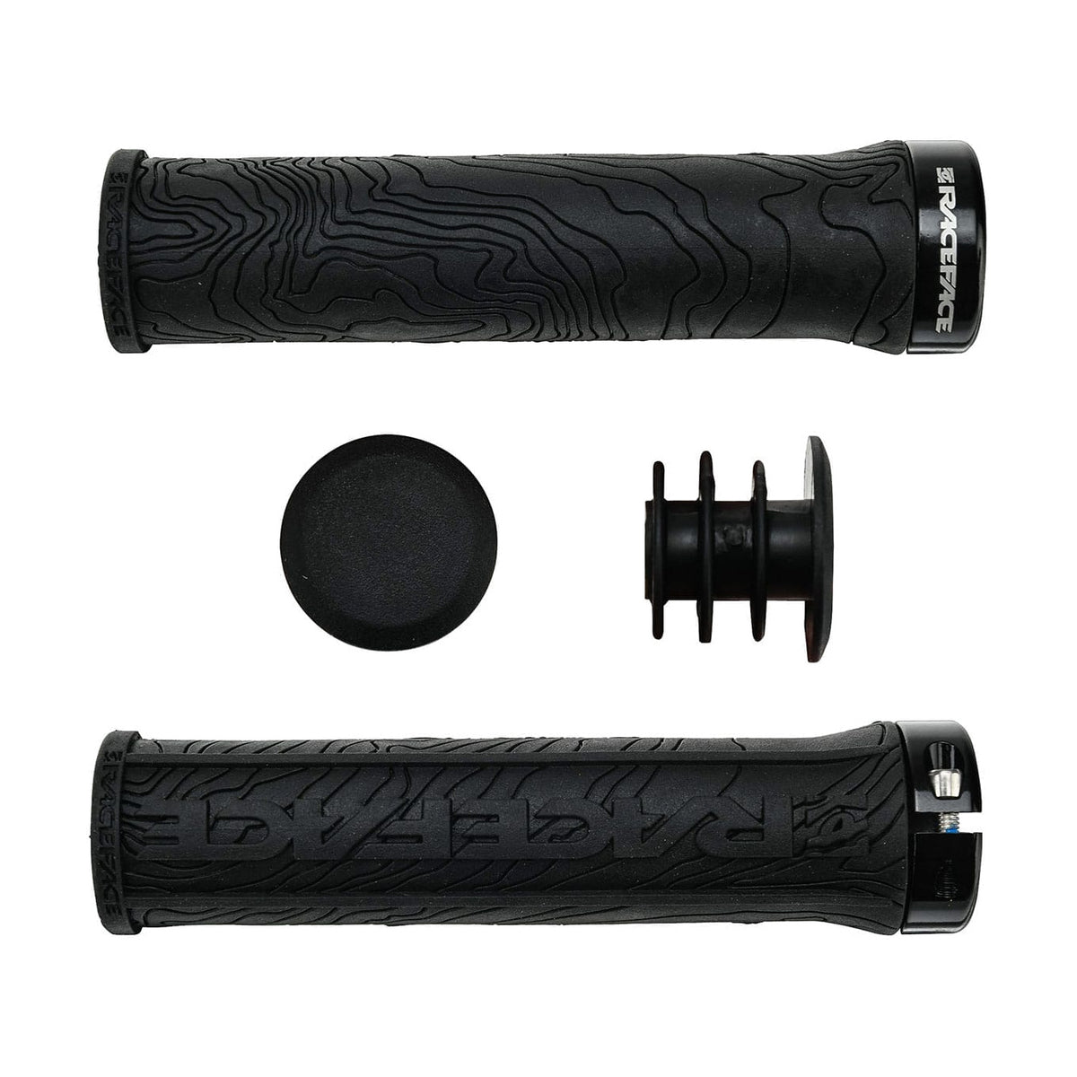 Puños RACE FACE HALF NELSON Lock-On Gris