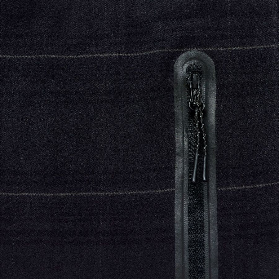 TROY LEE GRIND DESIGNS FLANNEL PLAID Carbono Camisa Técnica