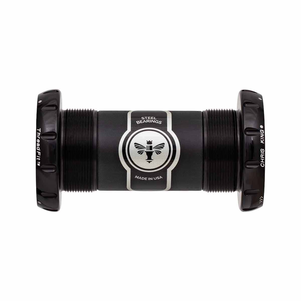 Boîtier de Pédalier CHRIS KING ThreadFit 30 68/73 mm Sram DUB Céramique Noir