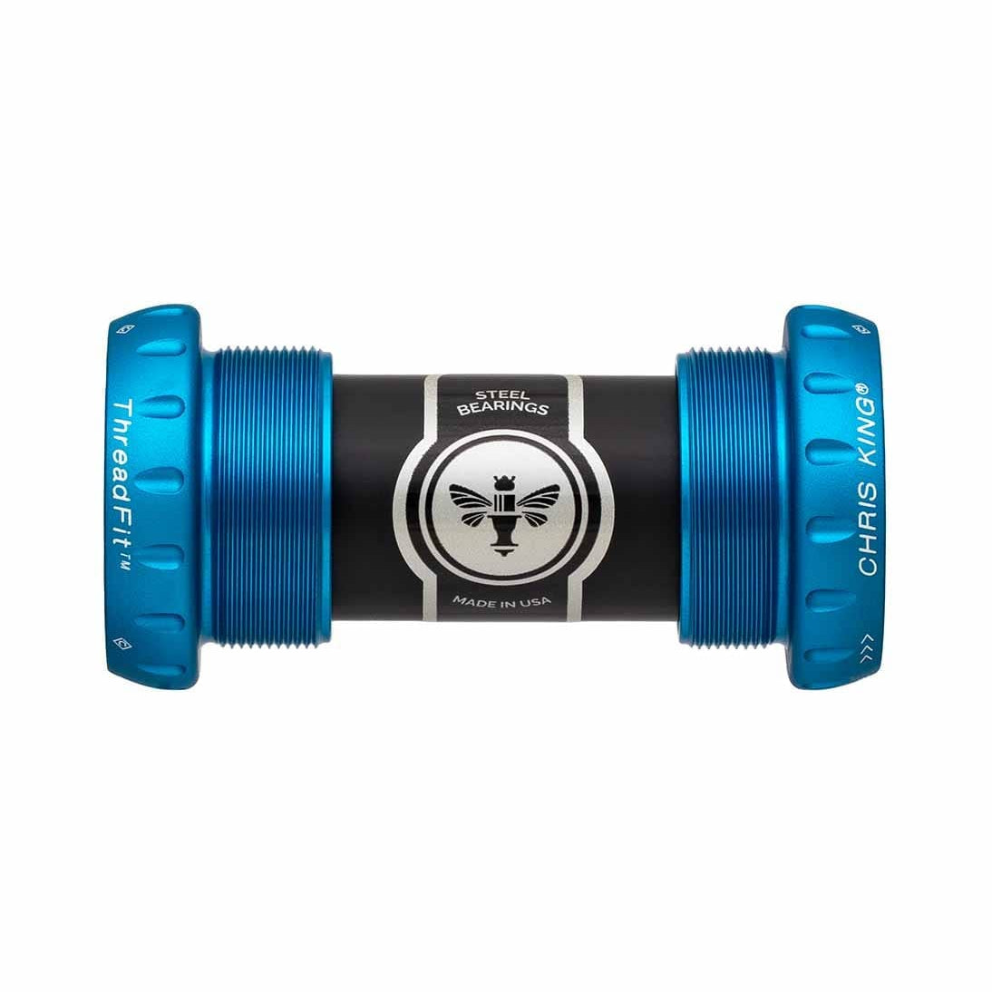 Caja de Pedalier CHRIS KING ThreadFit 24 68/73 mm Cerámica Turquesa