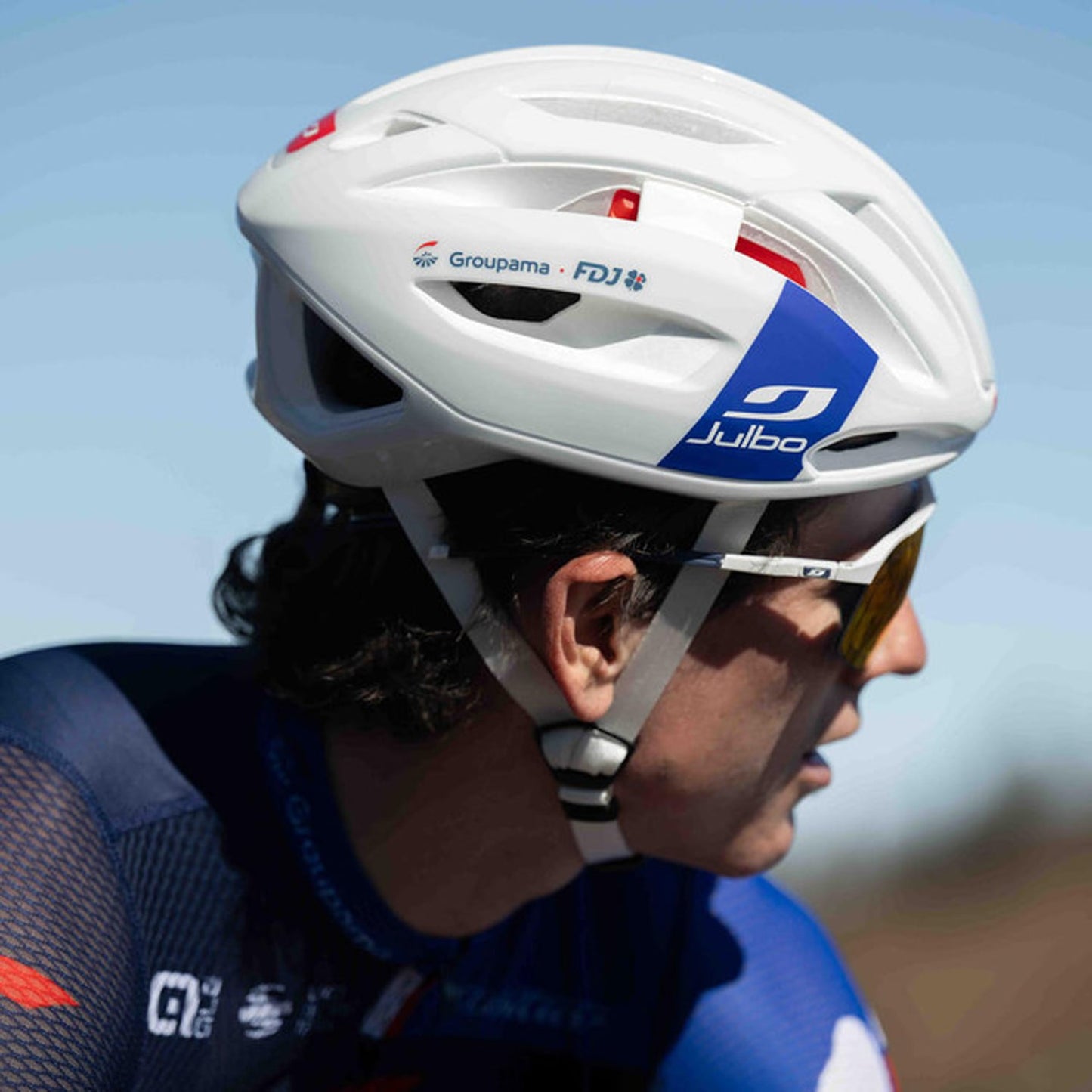 Casco de carretera JULBO FINISHER EVO FDJ Blanco
