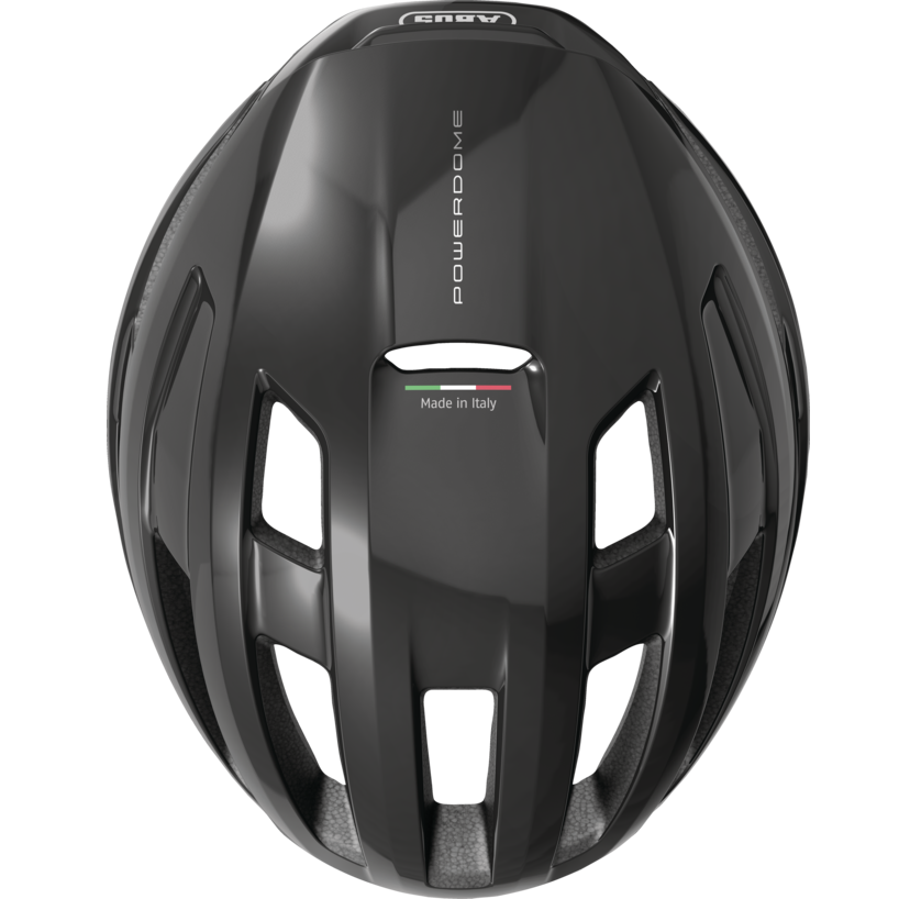 Casco de carretera ABUS POWERDOME MIPS Negro brillante