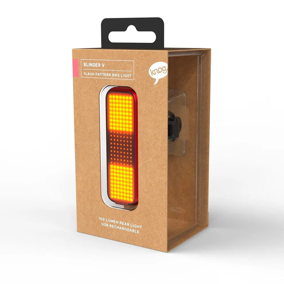 Iluminación trasera KNOG BLINDER V - Traffic - Negro