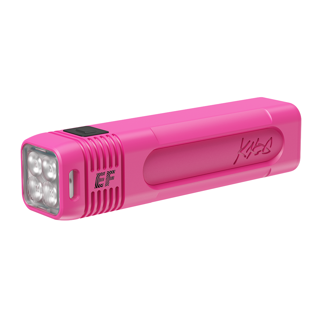 KNOG BLINDER PRO 900 Luz delantera rosa - E.F. Pro Cycling Edición Limitada