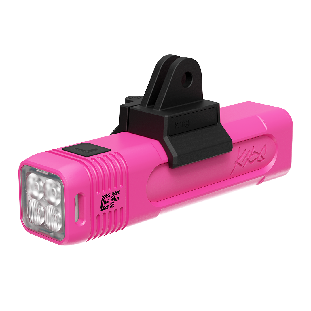 KNOG BLINDER PRO 900 Luz delantera rosa - E.F. Pro Cycling Edición Limitada