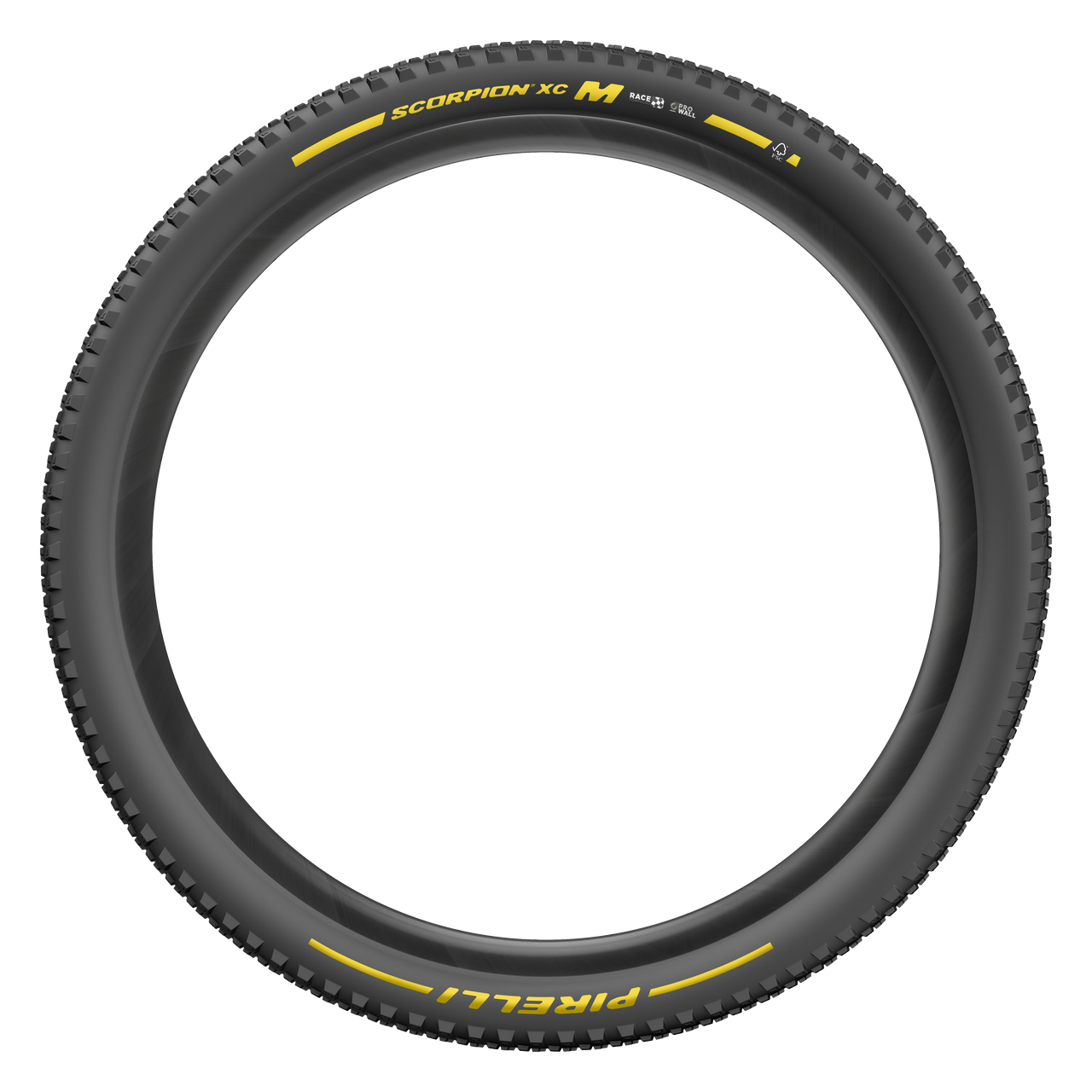 Neumático PIRELLI SCORPION RACE XC M ProWall 29x2.40 Tubeless Ready Blando Amarillo Team Edition