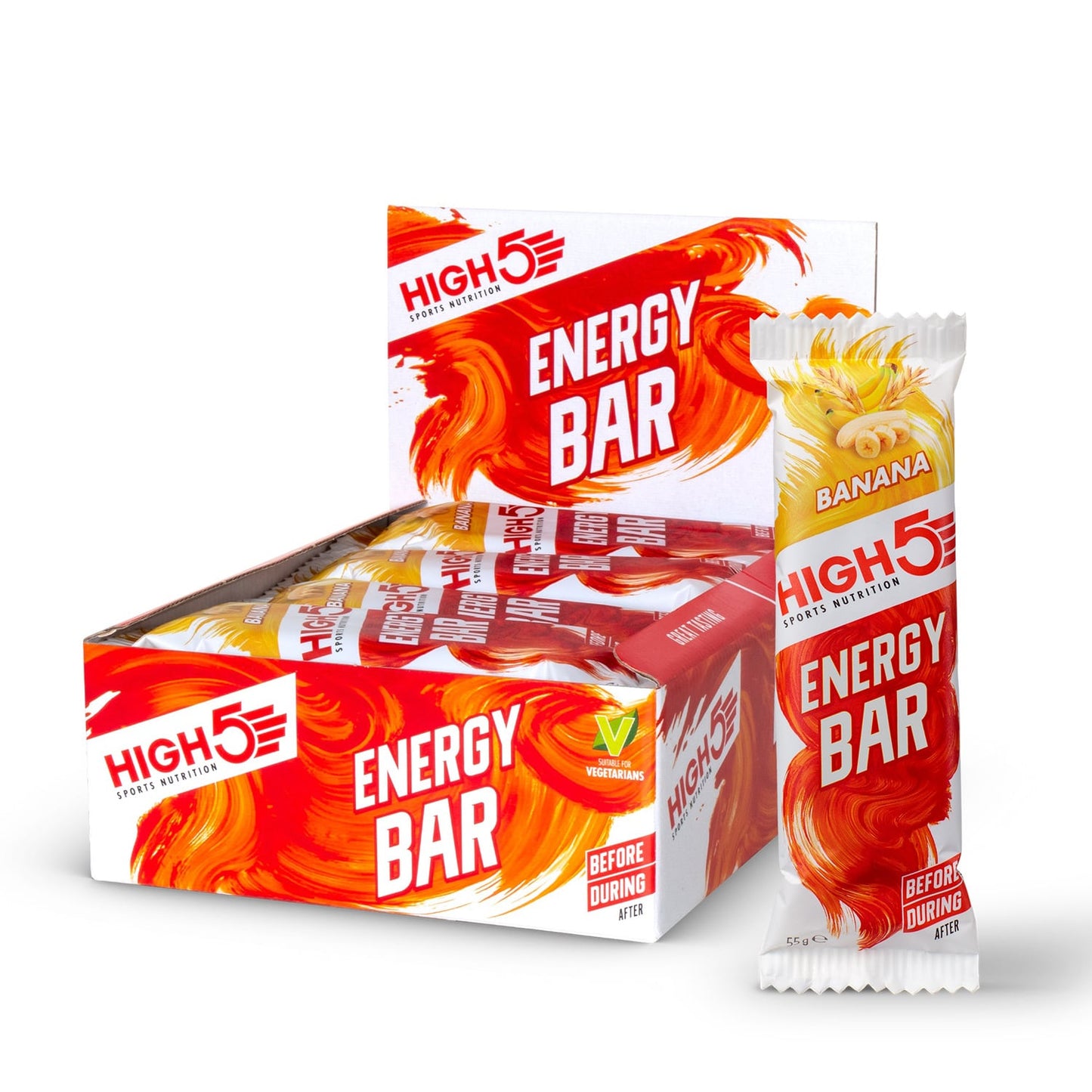 BARRA ENERGÉTICA HIGH5 (55 g) Plátano