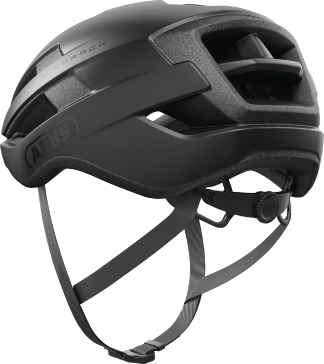 Casco ABUS WINGBACK Road Negro Mate
