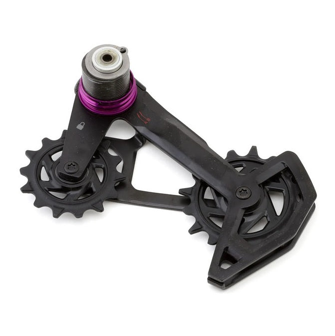 SRAM GX T-Type Eagle AXS Jaula de cambio completa + Rodillos