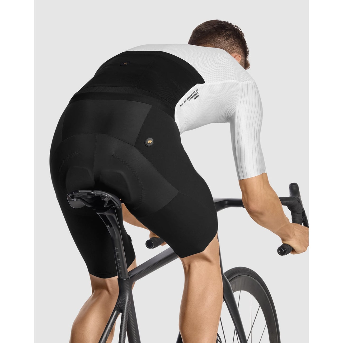 Maillot ASSOS EQUIPE RSR S11 Manga Corta Blanco