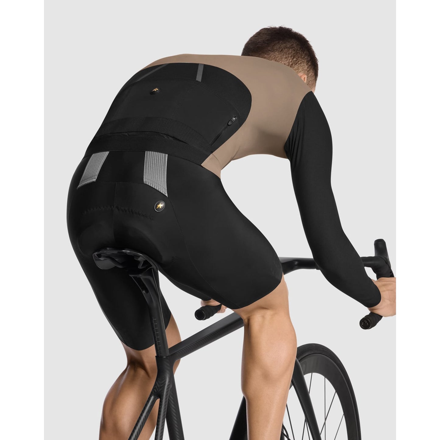 Maillot ASSOS MILLE GTO C2 Marrón Manga Larga