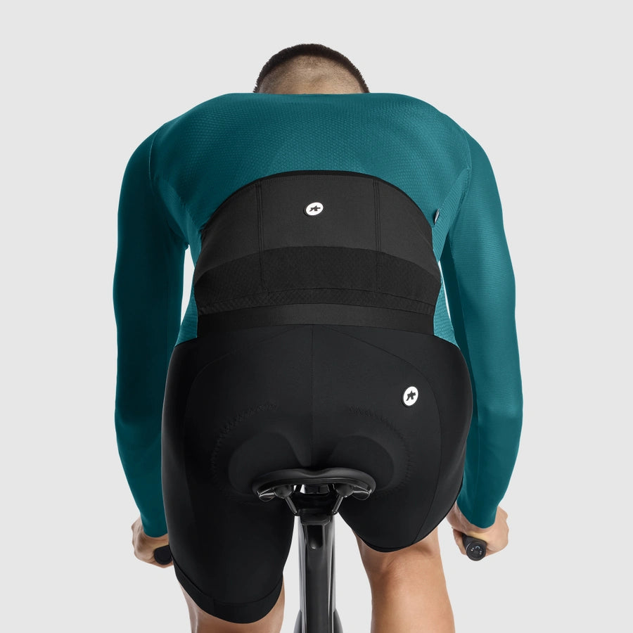 Maillot ASSOS MILLE GT Manga Larga S11 Foundation Verde
