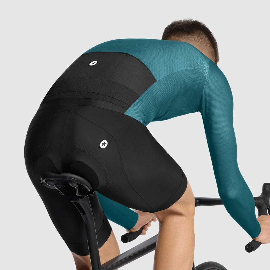 Maillot ASSOS MILLE GT Manga Larga S11 Foundation Verde
