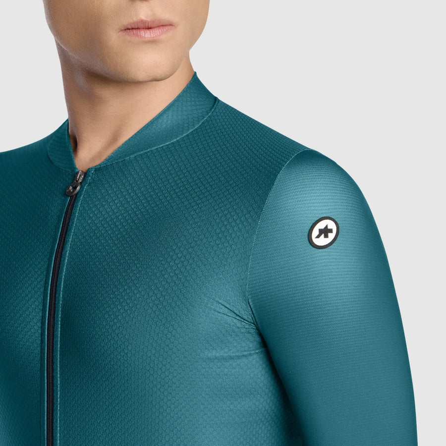 Maillot ASSOS MILLE GT Manga Larga S11 Foundation Verde
