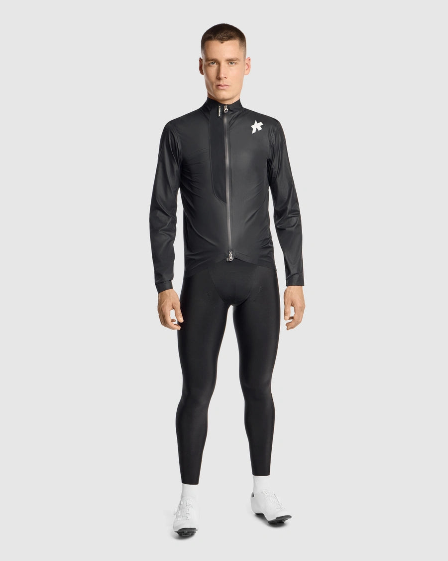 Chaqueta ASSOS EQUIPE RS SCHLOSSHUND RAIN S11 Negra