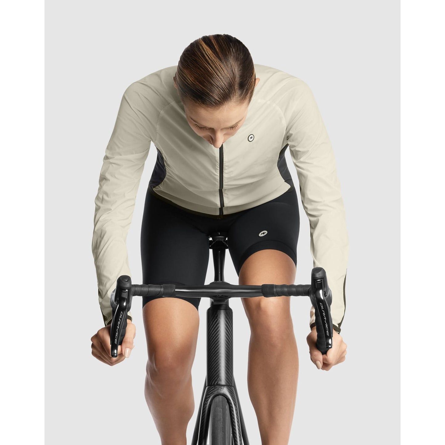 Chaqueta ASSOS UMA GT WIND C2 Mujer Beige