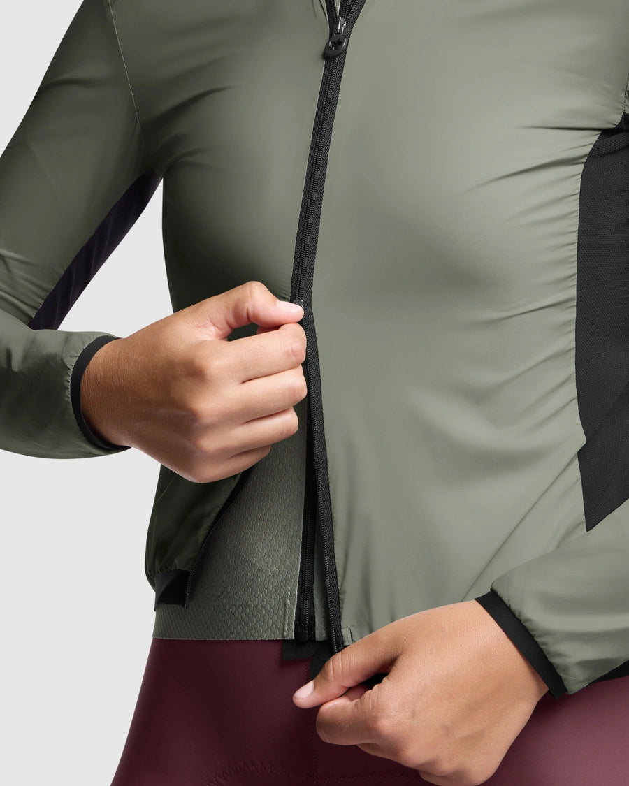 Chaqueta ASSOS UMA GT WIND S11 Mujer Verde