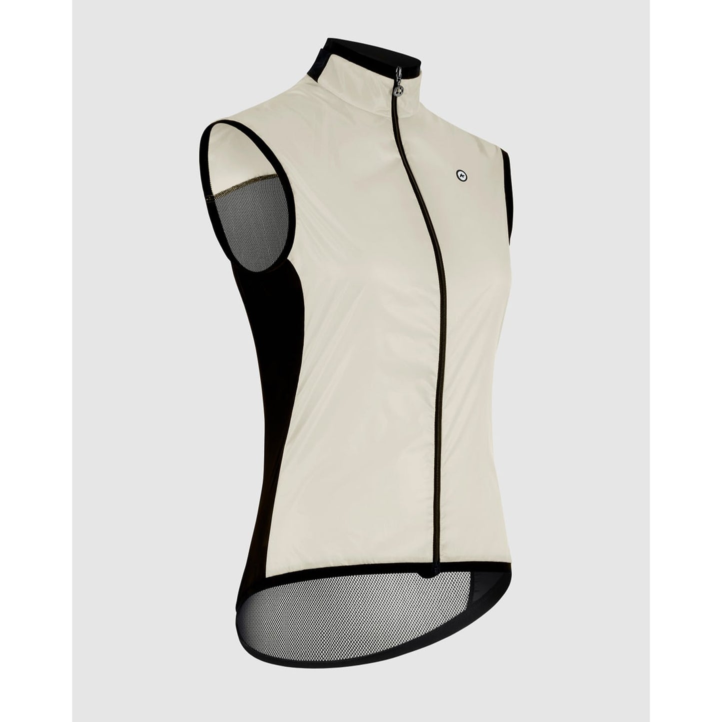 Chaqueta sin mangas ASSOS UMA GT WIND C2 Beige Mujer