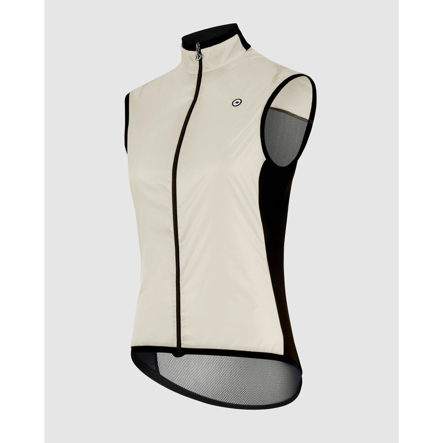 Chaqueta sin mangas ASSOS UMA GT WIND C2 Beige Mujer