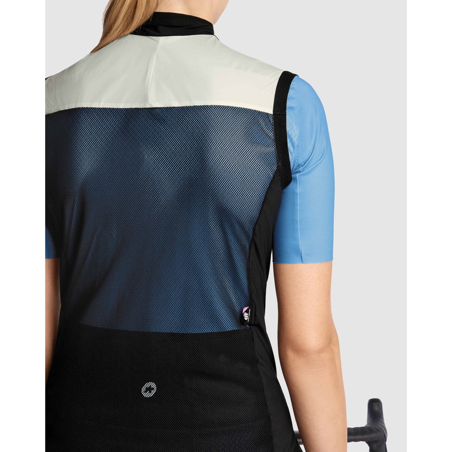 Chaqueta sin mangas ASSOS UMA GT WIND C2 Beige Mujer