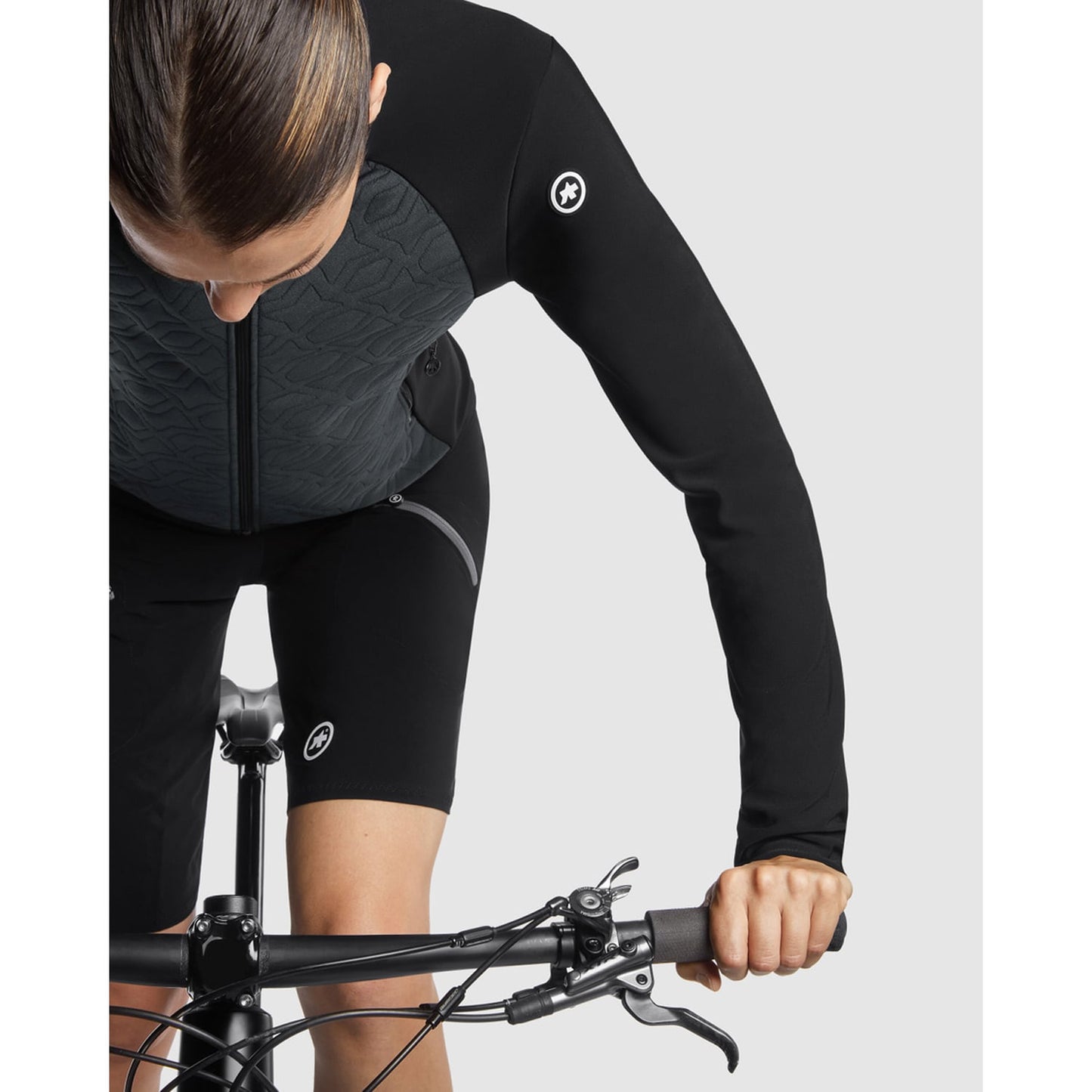 Chaqueta ASSOS TRAIL STEPPENWOLF SPRING FALL T3 Gris Mujer