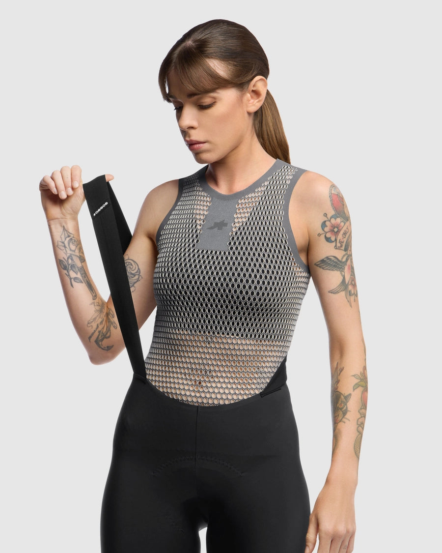 ASSOS EQUPE NS SKIN P1 Ropa interior sin mangas Gris