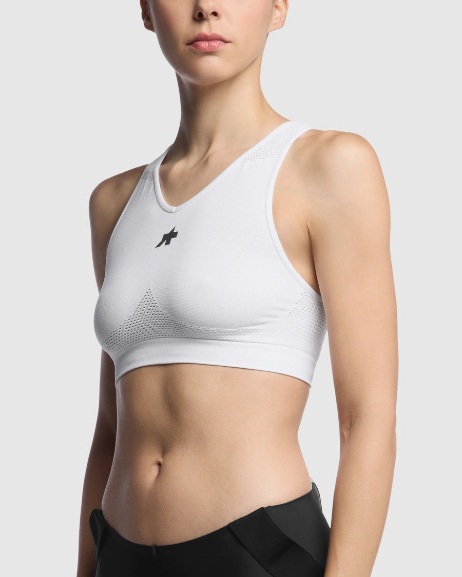 Sujetador ASSOS CROPPED P1 Mujer Blanco