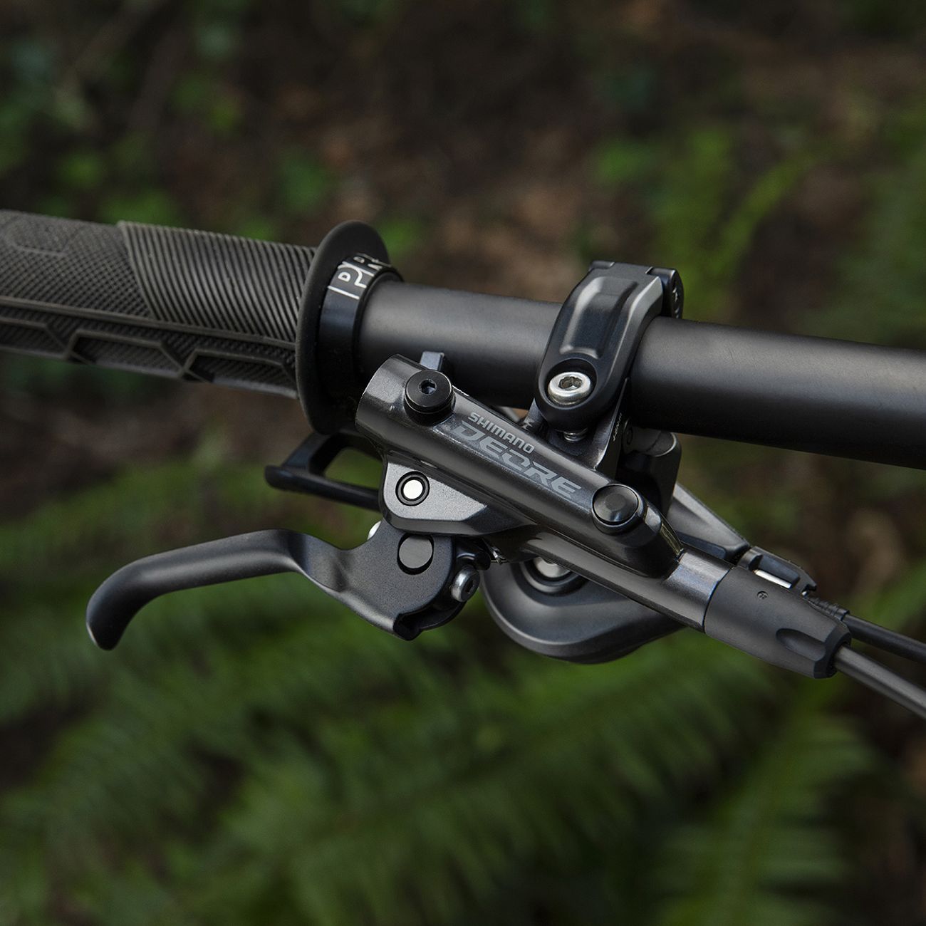 SHIMANO DEORE M6100 Palanca de freno recta de 2 dedos