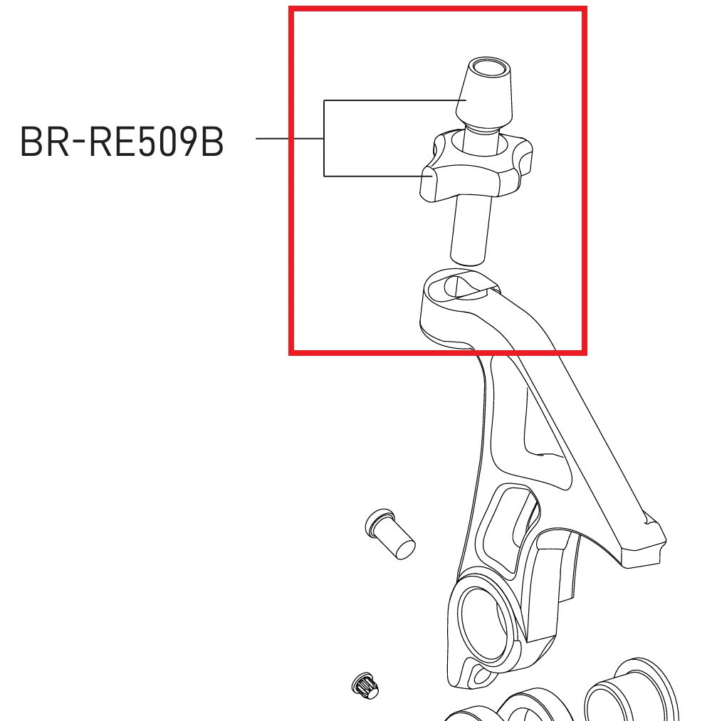 Tornillo de ajuste de la tensión del cable para el cambio CAMPAGNOLO SR/Record 12V