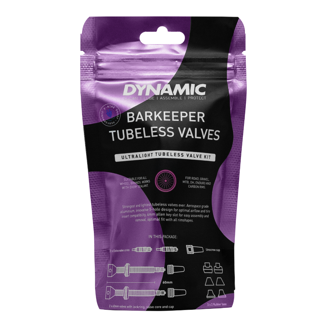 Envase de las válvulas tubeless DYNAMIC BARKEEPER
