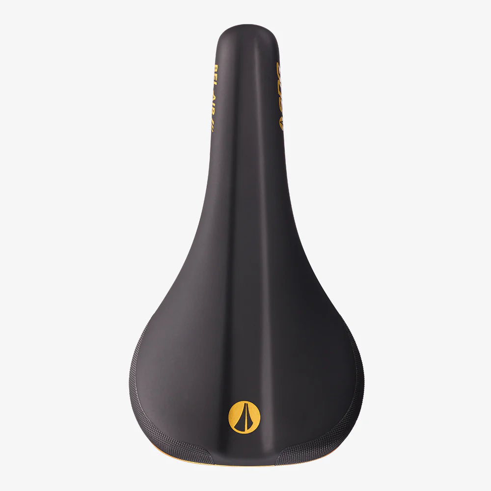 Sillín SDG BEL-AIR V3 Galactic Rails Lux-Alloy Negro/Oro