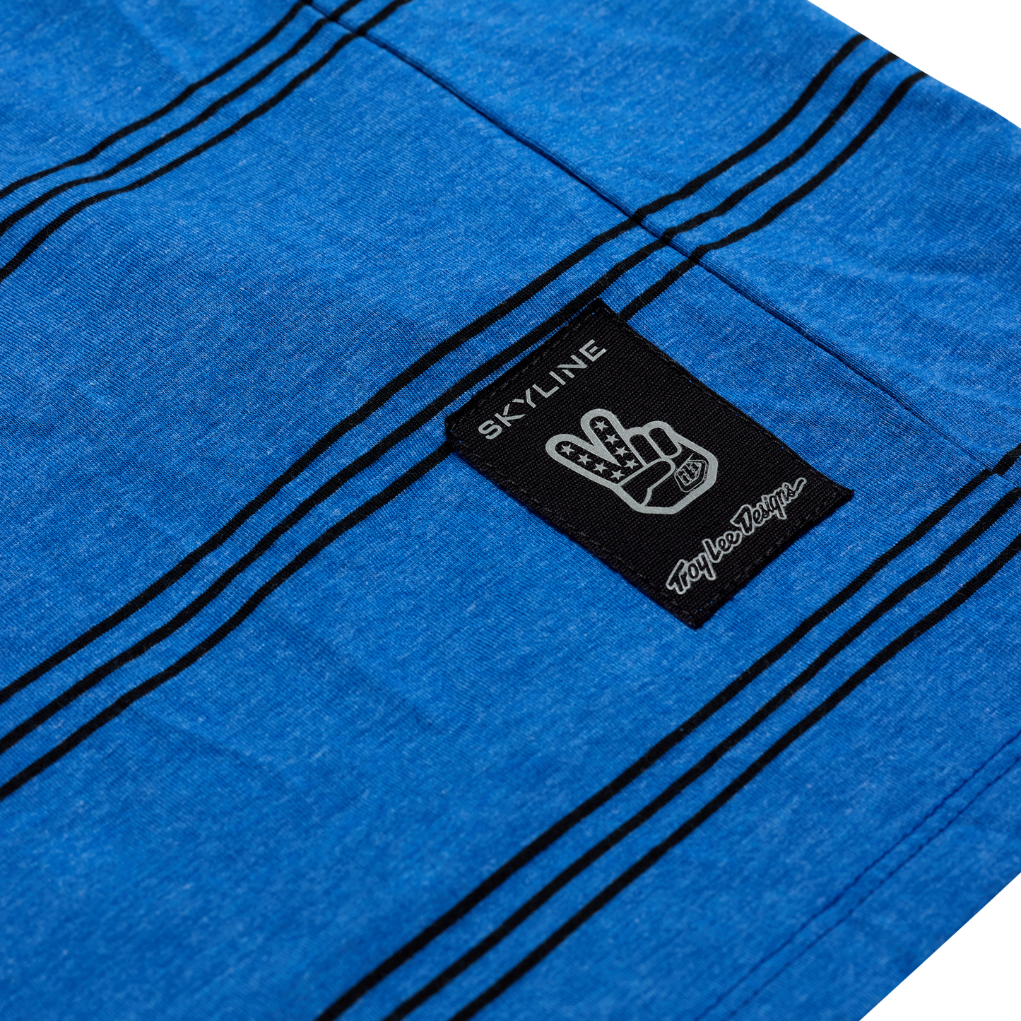 TROY LEE DESIGNS SKYLINE RIDE TEE WASH OUT Jersey Manga Corta Azul 2025