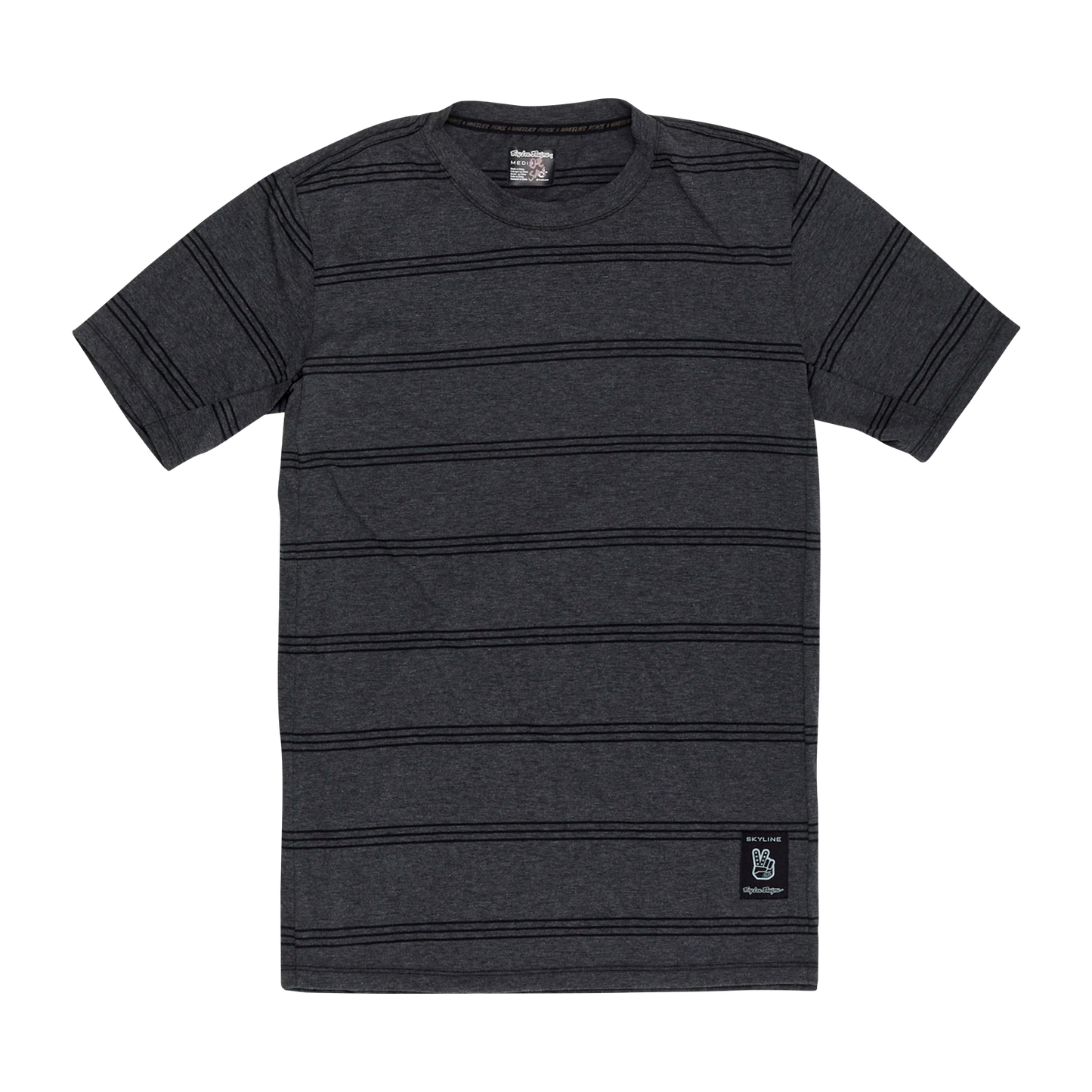 TROY LEE DESIGNS SKYLINE RIDE TEE WASH OUT Maillot manga corta Gris 2025