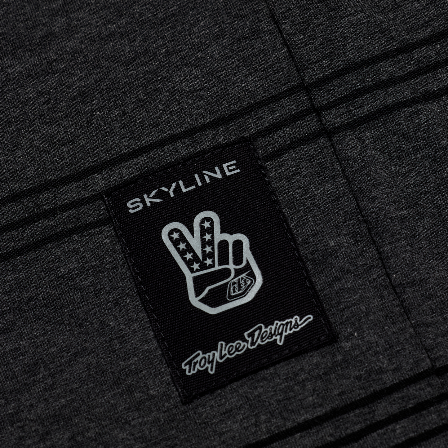 TROY LEE DESIGNS SKYLINE RIDE TEE WASH OUT Maillot manga corta Gris 2025