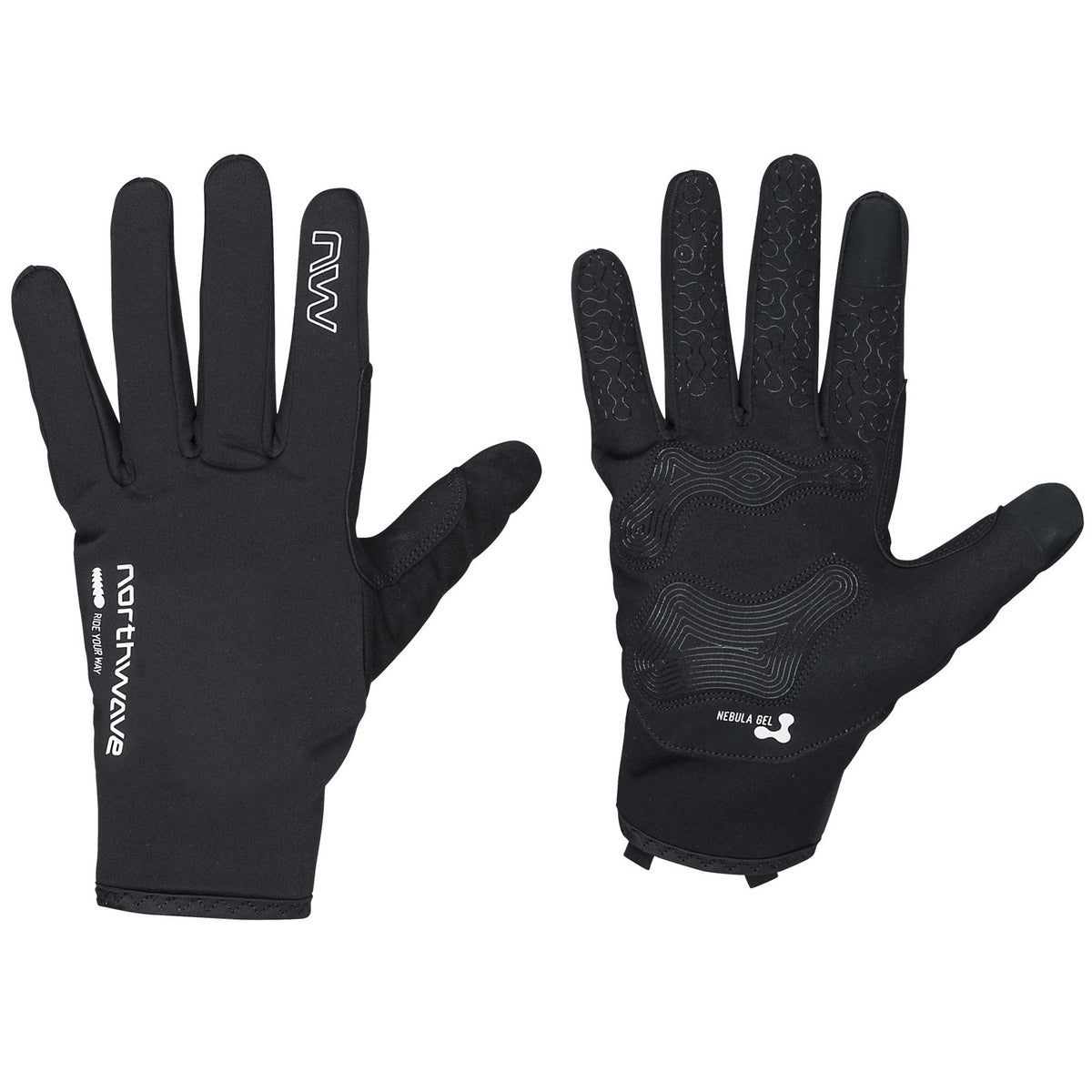 Guantes NORTHWAVE FAST PRO GEL WINTER Negro
