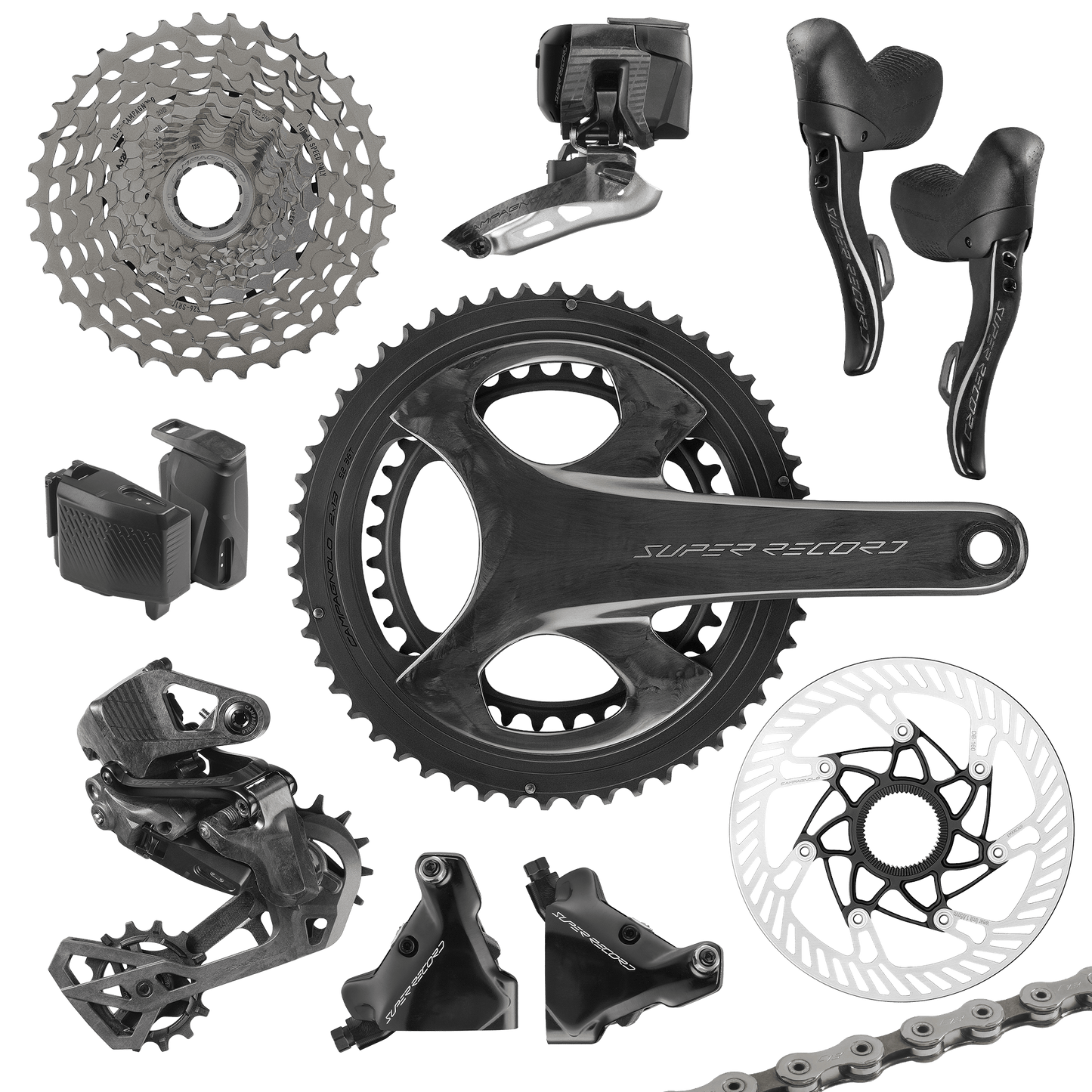 Paquete CAMPAGNOLO SUPER RECORD WRL 2x13V