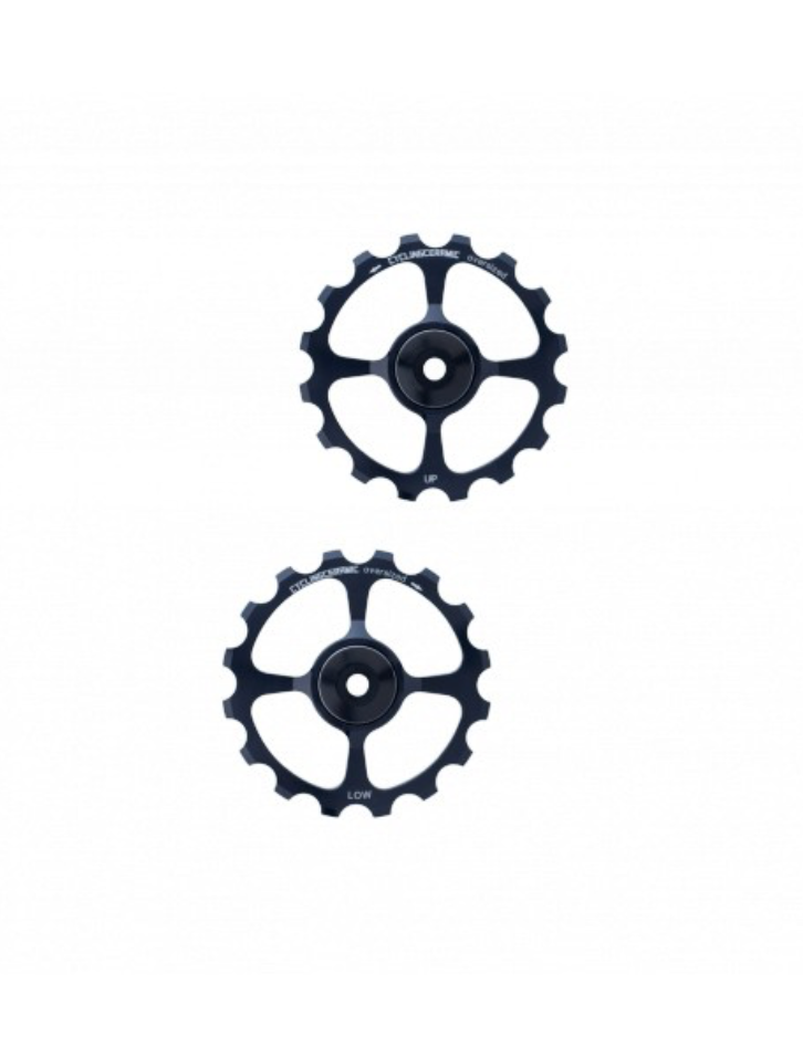 PANADERA DE CAMBIO CYCLING CERAMIC 16 dientes para SHIMANO ULTEGRA 6700 Negro