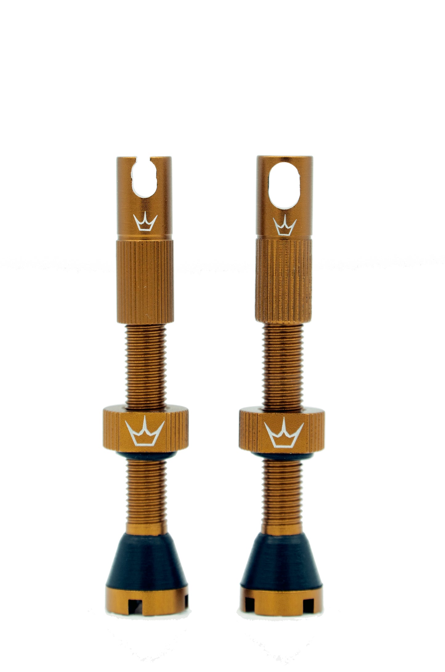 PEATY'S x Chris King MK2 Presta 60 mm Válvulas Tubeless (x2) Bronce