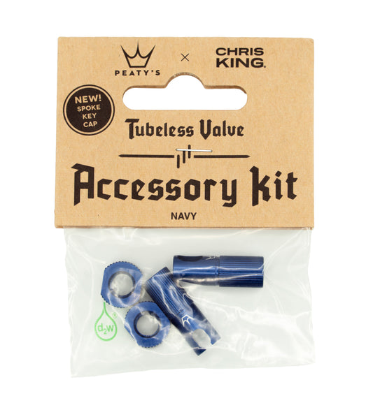 Kit de Tapones de Válvula y Tetinas PEATY'S Azul Marino